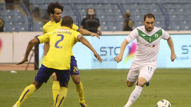 عبدالشافي وكهربا في ديربي جدة