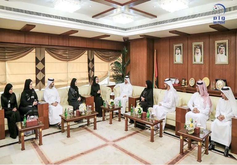 جانب من إطلاق أول حاضنة أعمال