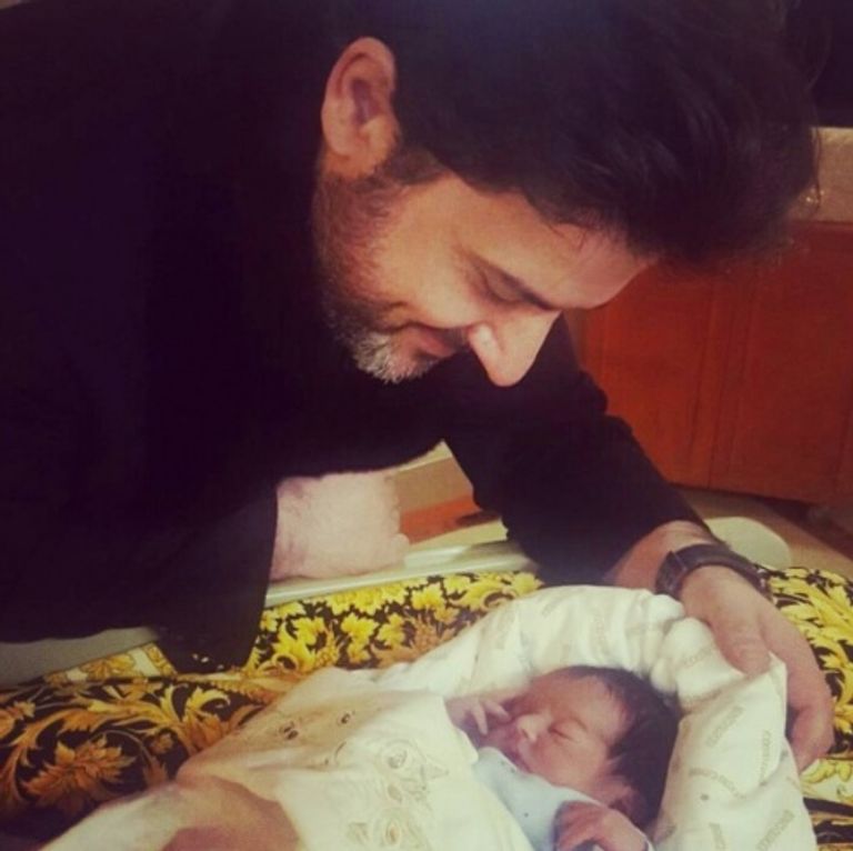 ملحم زين ومولوده الجديد "حسين"