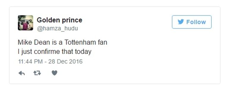 صورة ساخرة لمايك دين