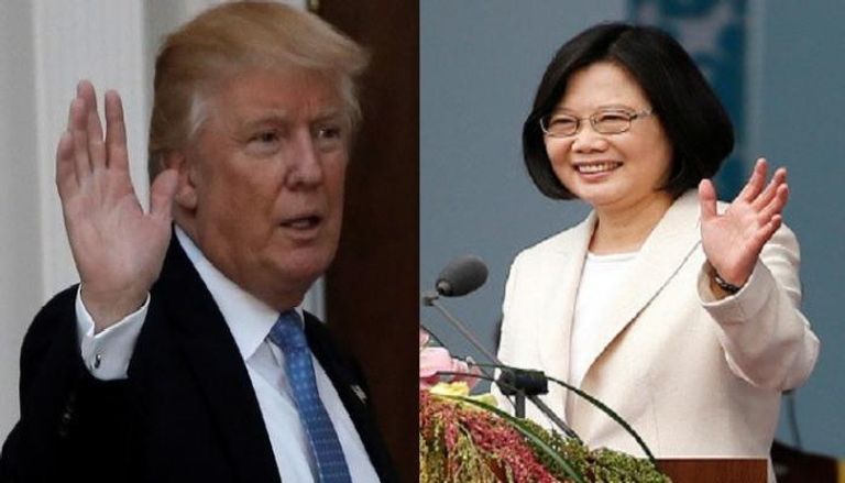 ترامب ورئيسة تايوان 