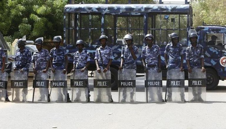 قوات أمن سودانية