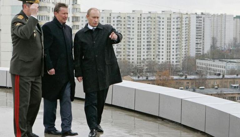بوتين خلال افتتاح مقر للاستخبارات بموسكو- أرشيفية