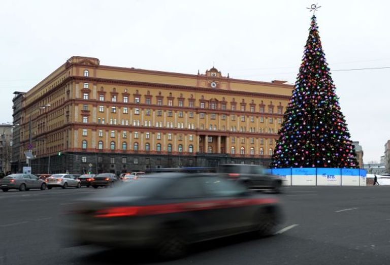 بوتين خلال افتتاح مقر للاستخبارات بموسكو- أرشيفية