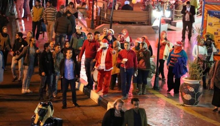 منتجعات مصر السياحية تنتعش في ليلة "الكريسماس"