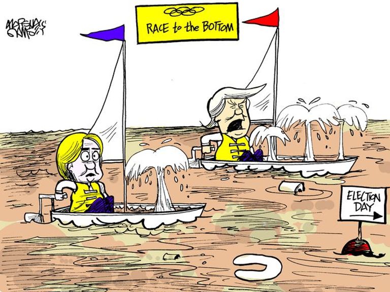 خطة كلا من ترامب وهيلاري في الإنتخابات المقبلة