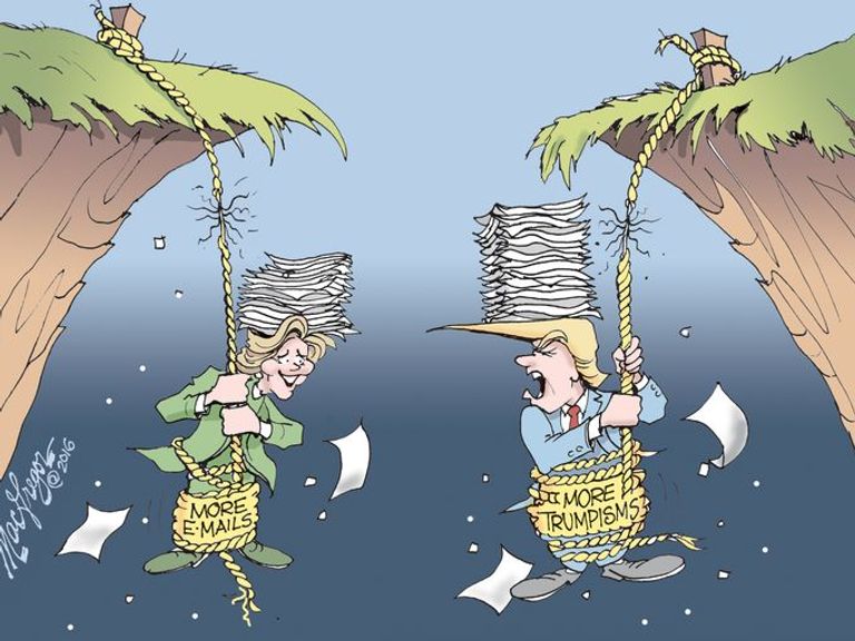 خطة كلا من ترامب وهيلاري في الإنتخابات المقبلة