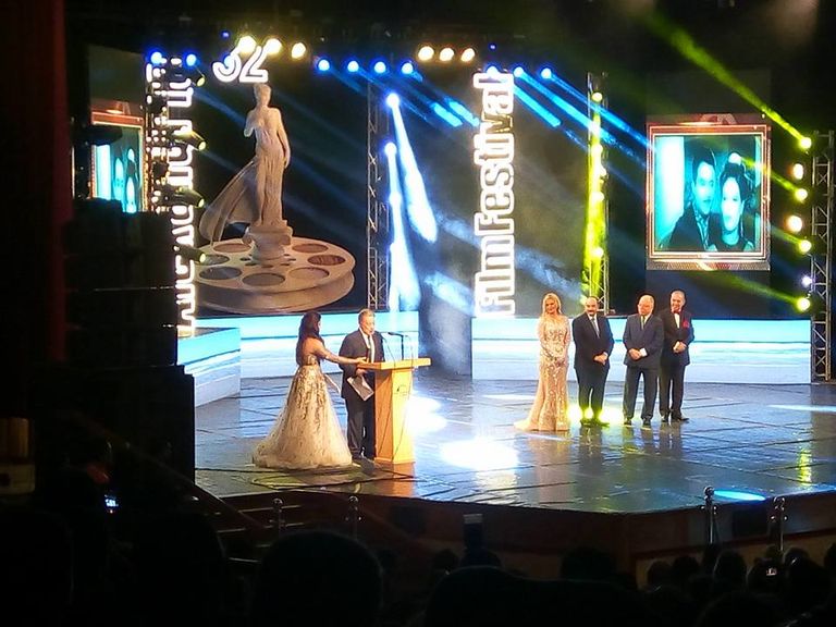 صورة من افتتاح مهرجان الإسكندرية لسينما البحر المتوسط