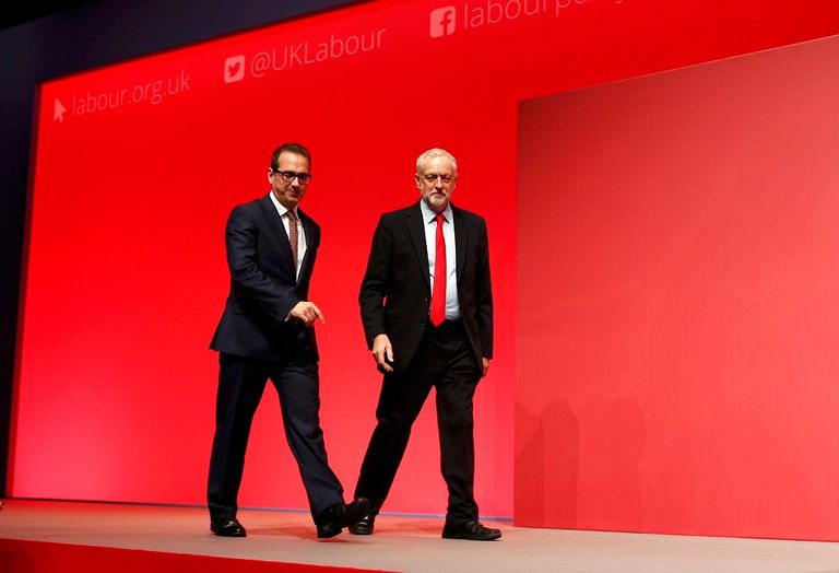 جيريمي كوربين يلقي خطاب النصر