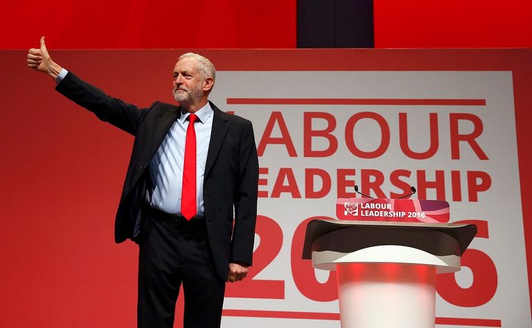 جيريمي كوربين يلقي خطاب النصر