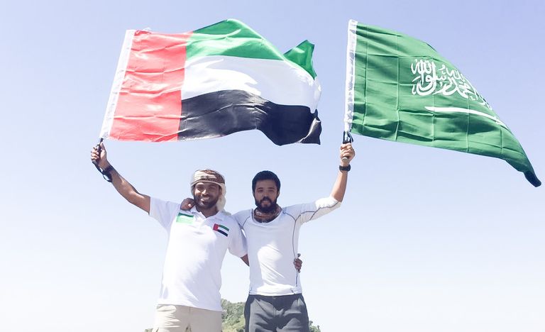 بالصور.. "هايكنج الإمارات" يشارك في احتفالات اليوم الوطني السعودي - صورة 5