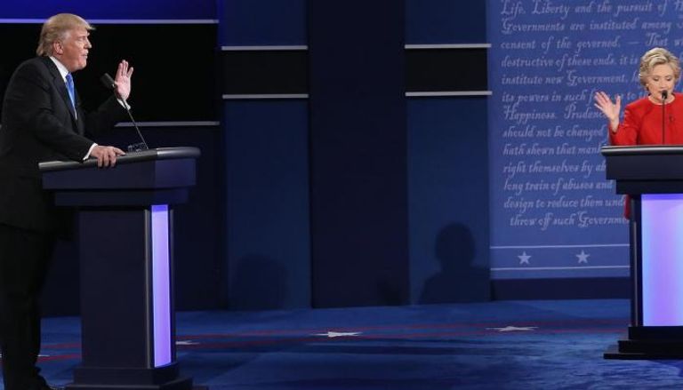 ترامب وكلينتون في أول مناظرة