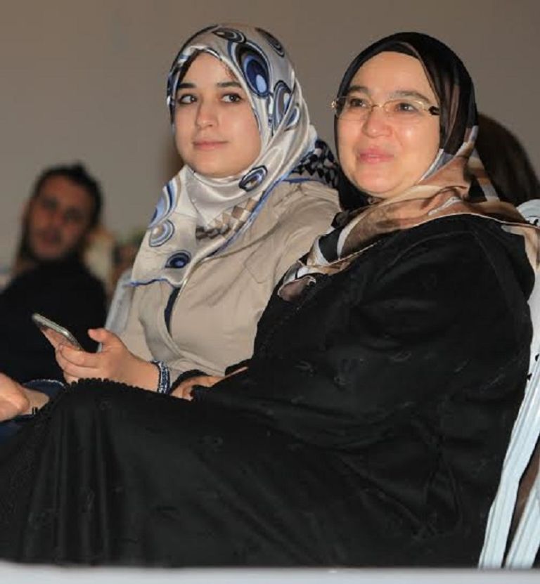 بن كيران وابنته سمية