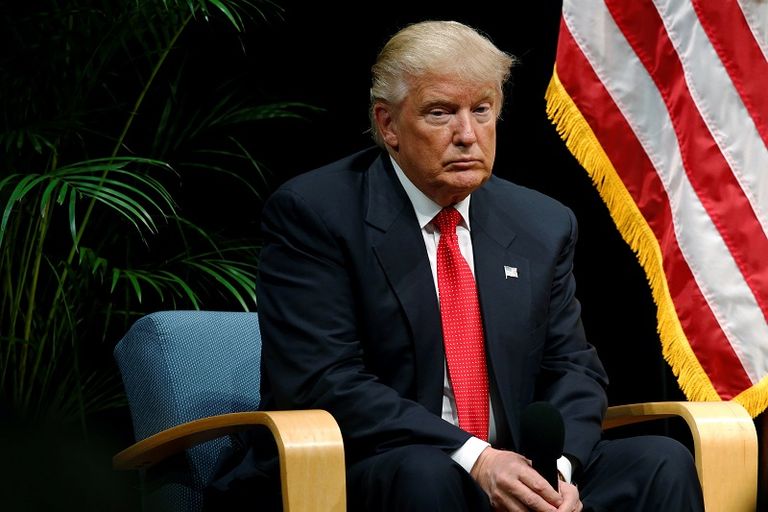 المرشح الجمهوري دونالد ترامب