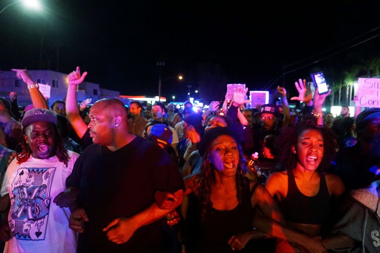 الانتهاكات ضد السود في أمريكا مستمرة