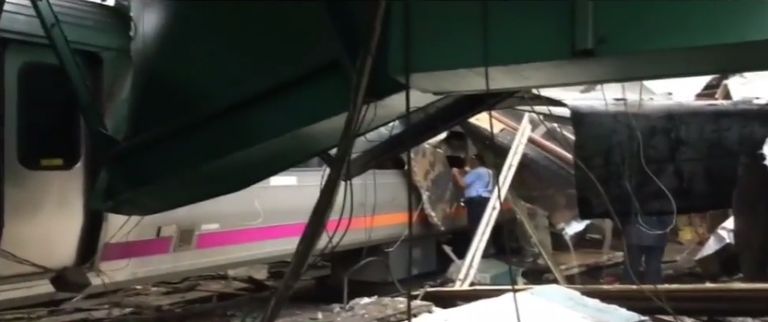 محطة هوبكون عقب الحادث