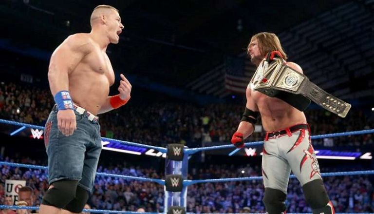 سينا وإيه جيه ستايلز