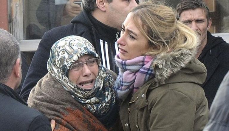أقارب ضحايا هجوم إسطنبول