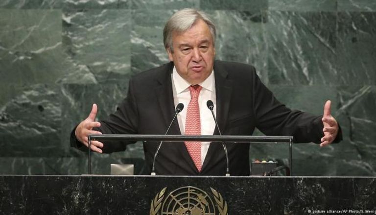 أنطونيو جوتيريس، الأمين العام للأمم المتحدة