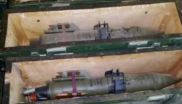 الأسلحة الخاصة بمليشيات الحوثي
