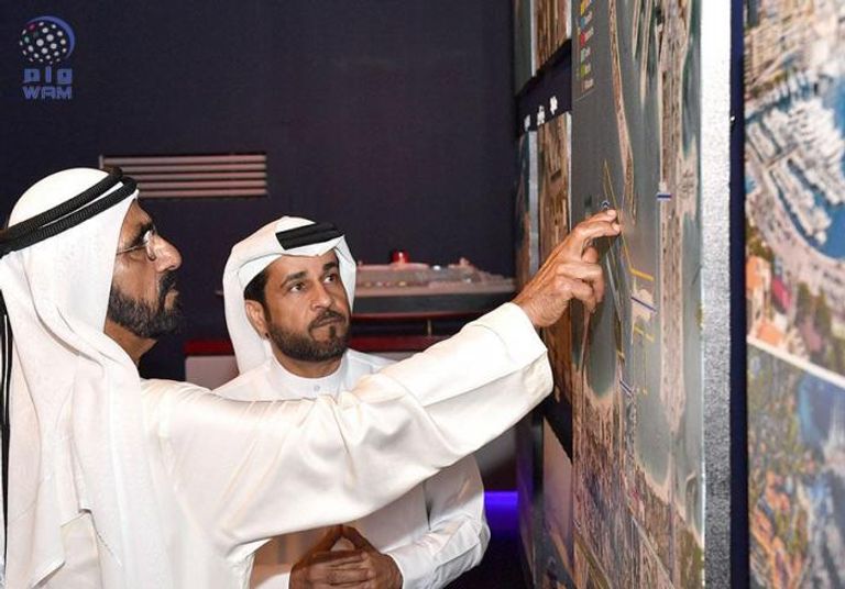 جانب من افتتاح المشروع