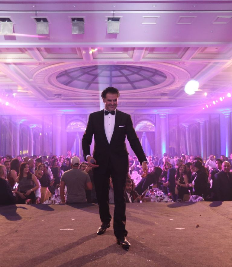 راغب علامة خلال الحفل