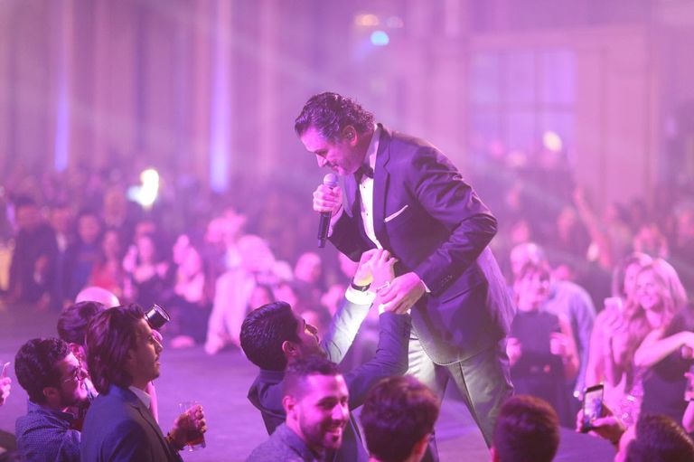 راغب علامة خلال الحفل