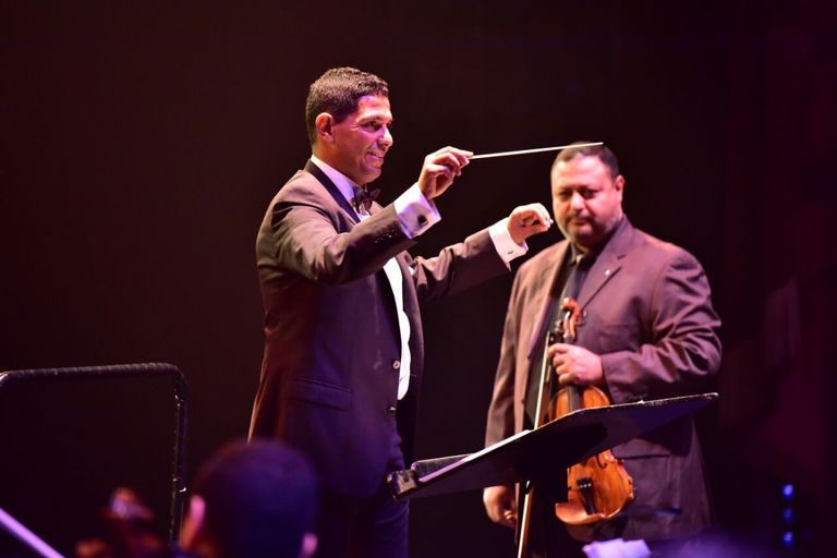 أنغام تتلألأ في مساء دار الأوبرا المصرية