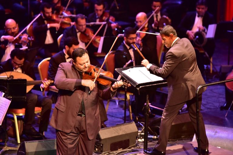 أنغام تتلألأ في مساء دار الأوبرا المصرية
