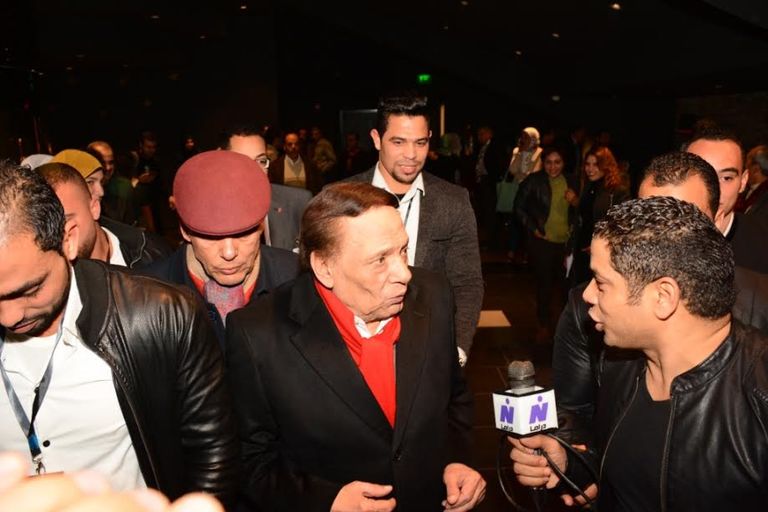 عادل إمام وبطل فيلم "مولانا" عمرو سعد