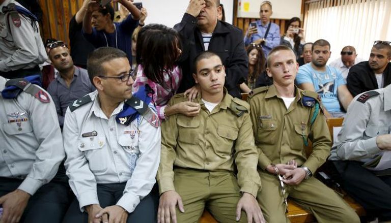 الجندي الإسرائيلي إيلور عزريا المدان بالقتل - رويترز