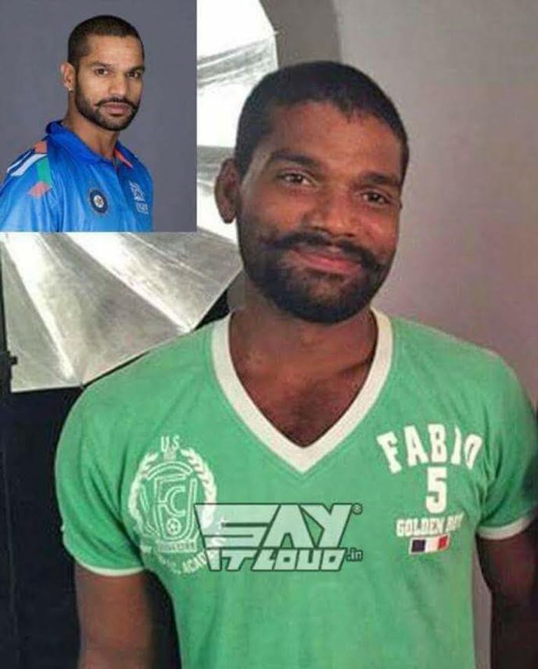 شخص يشبه رئيس الوزراء الهندي