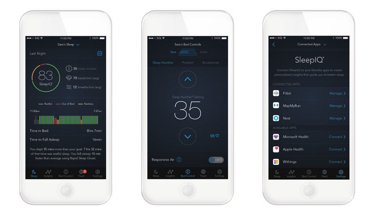 السرير الذكي يشعر ببرودة قدميك