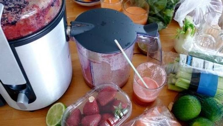 العصير يزيد الوزن