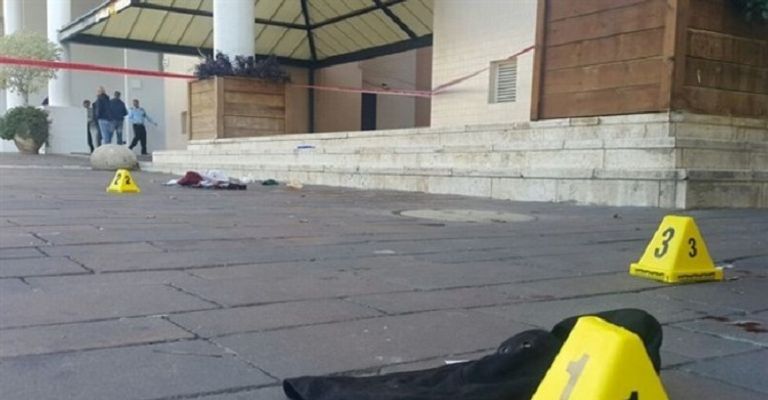 صورة من موقع حادث الطعن