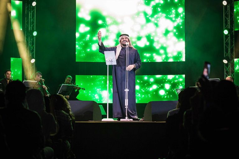 حسين الجسمي بالشارقة
