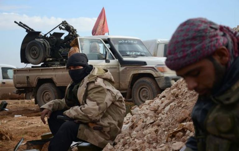 عناصر من الجيش الحر المعارض بسوريا