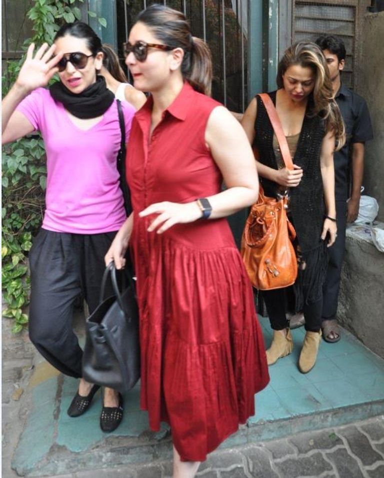 ظهور كارينا كابور بعد الولادة