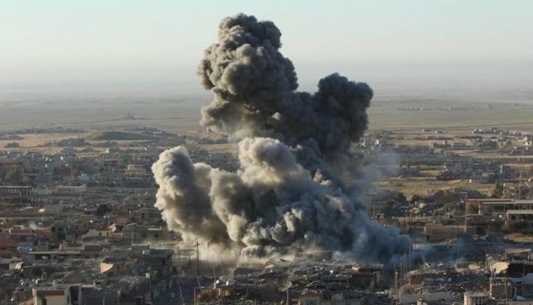 قصف جوي للتحالف على مواقع لدعش بسوريا