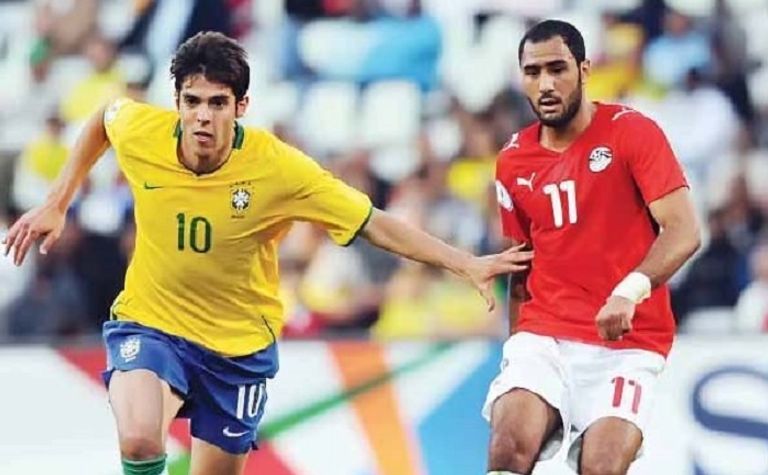 محمد شوقي لاعب منتخب مصر