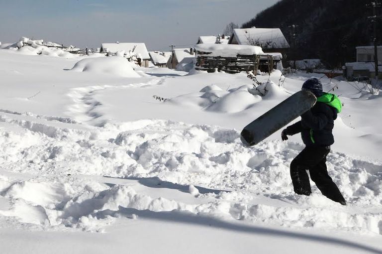 معاناة من البرودة في جنوب وشرق آسيا