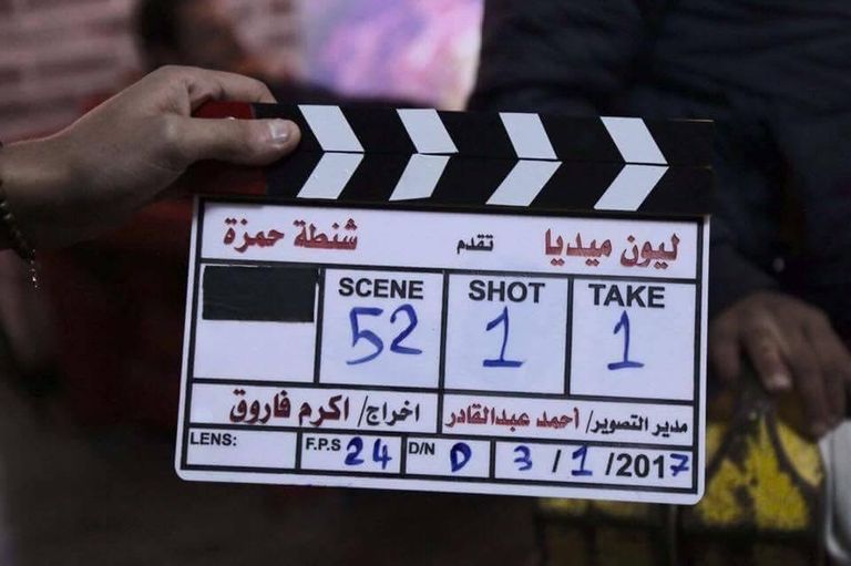 حمادة هلال في مشهد من الفيلم
