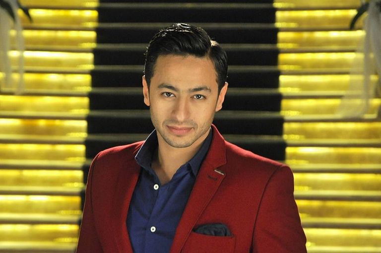 حمادة هلال في مشهد من الفيلم