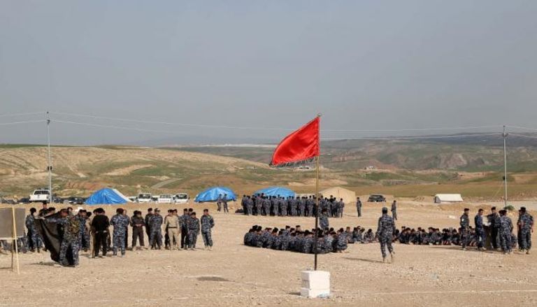 القوات التركية في معسكر بعشيقة شمال العراق