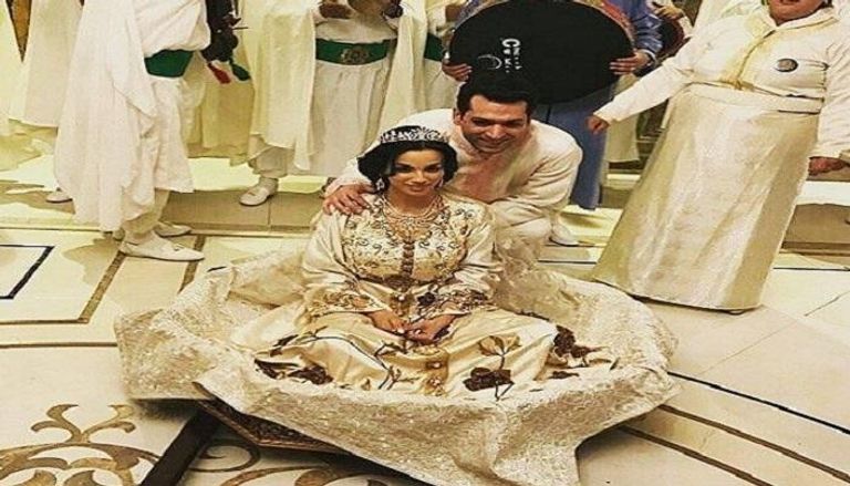 زفاف مراد يلدريم وملكة جمال المغرب في إسطنبول