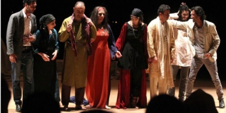 المهرجان في دورة سابقة مهرجان المسرح العربي في دورته التاسعة