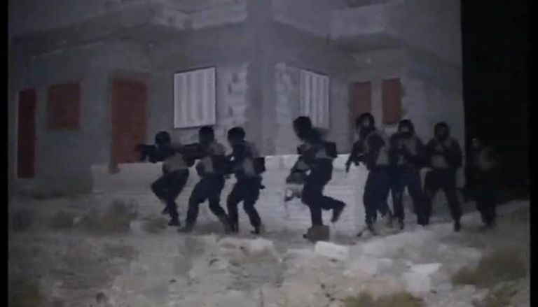 قوات الأمن المصرية خلال عملية الاقتحام