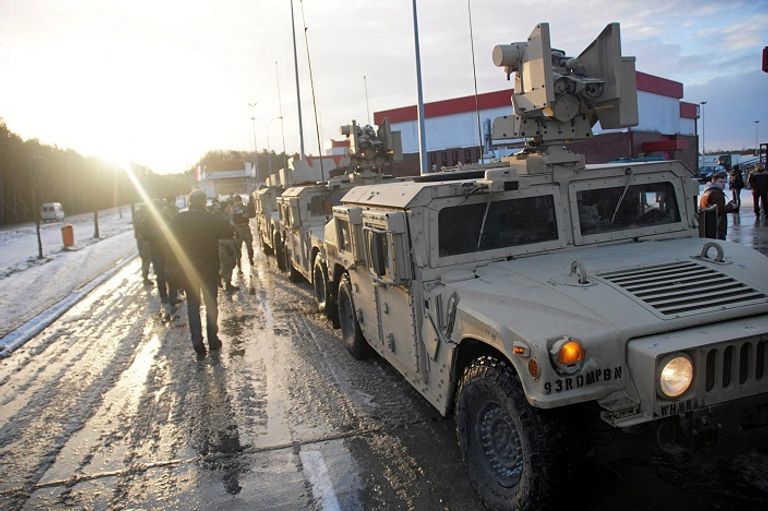 القوات الأمريكية في بولندا