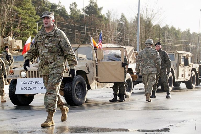 القوات الأمريكية في بولندا