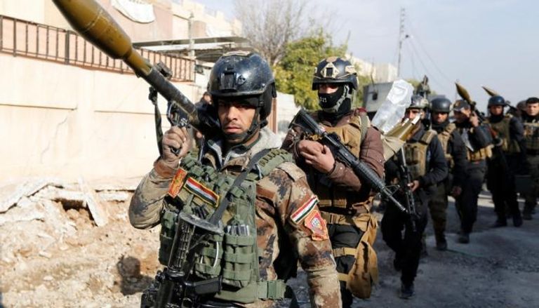 القوات العراقية المشاركة بمعركة الموصل